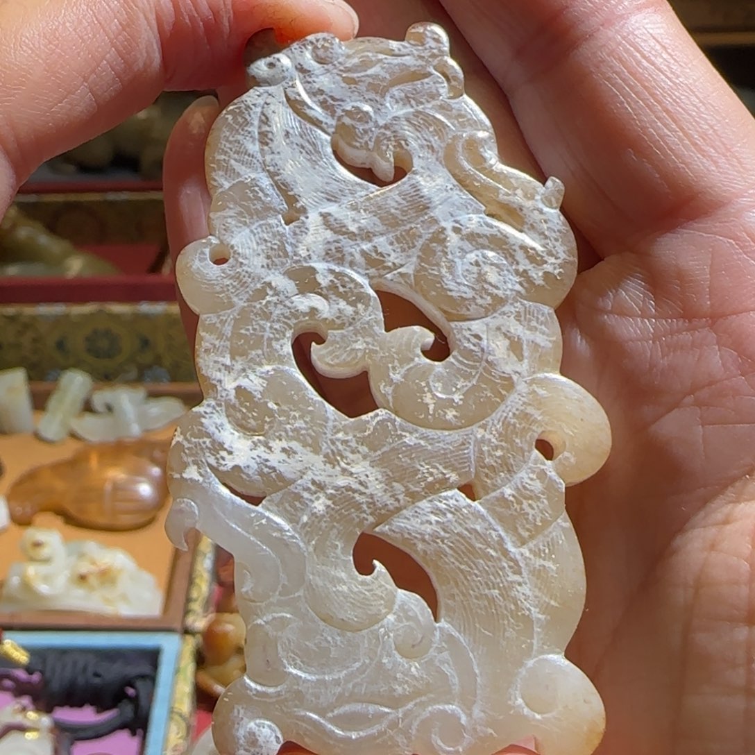 和田玉挂件未镶嵌用****1