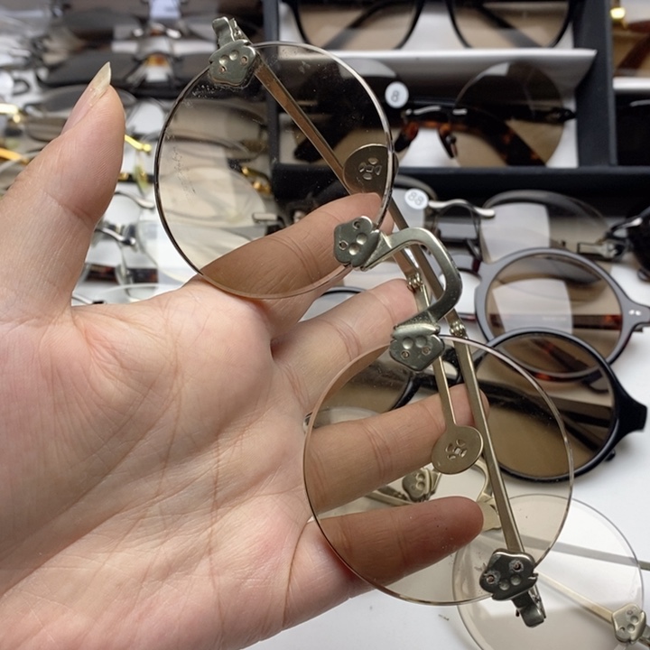 天然水晶石头眼镜