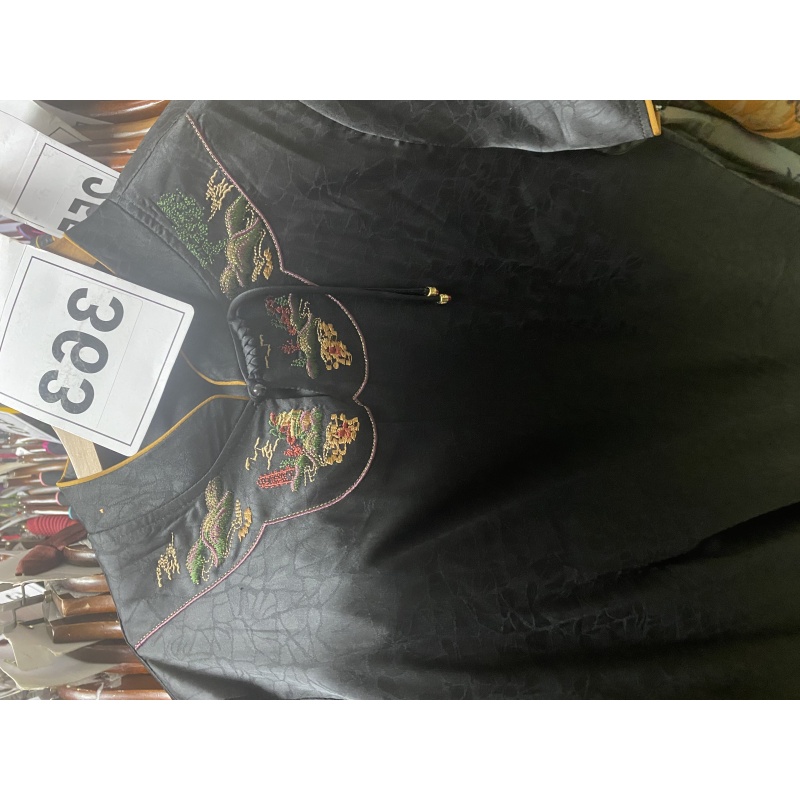 363中式旗袍裙改良款