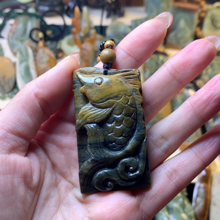 岫岩河磨玉（透闪石质玉）手链未镶嵌