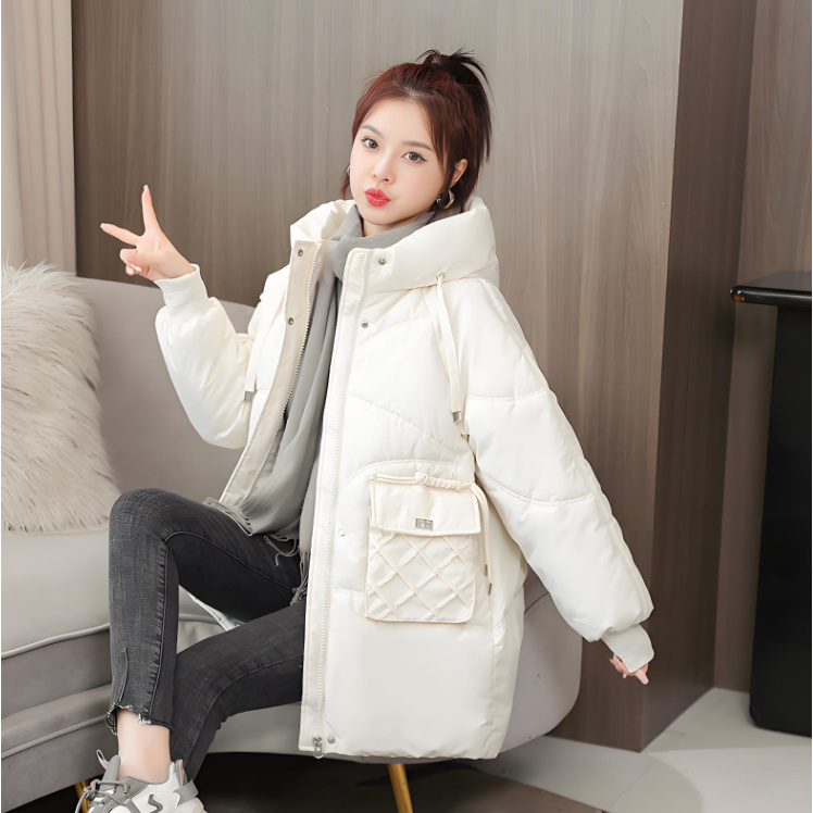 1401-1410【珠珠女装】秋冬厚外套 颗粒绒 棉服 大衣 西装通勤款