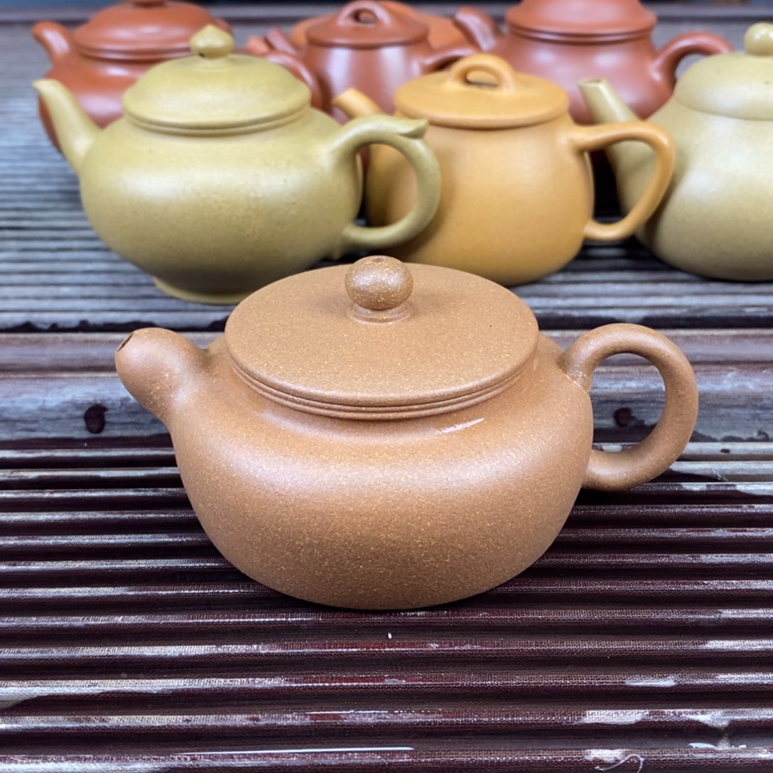 茶壶紫砂宜兴原矿紫砂壶道洪德钟180c