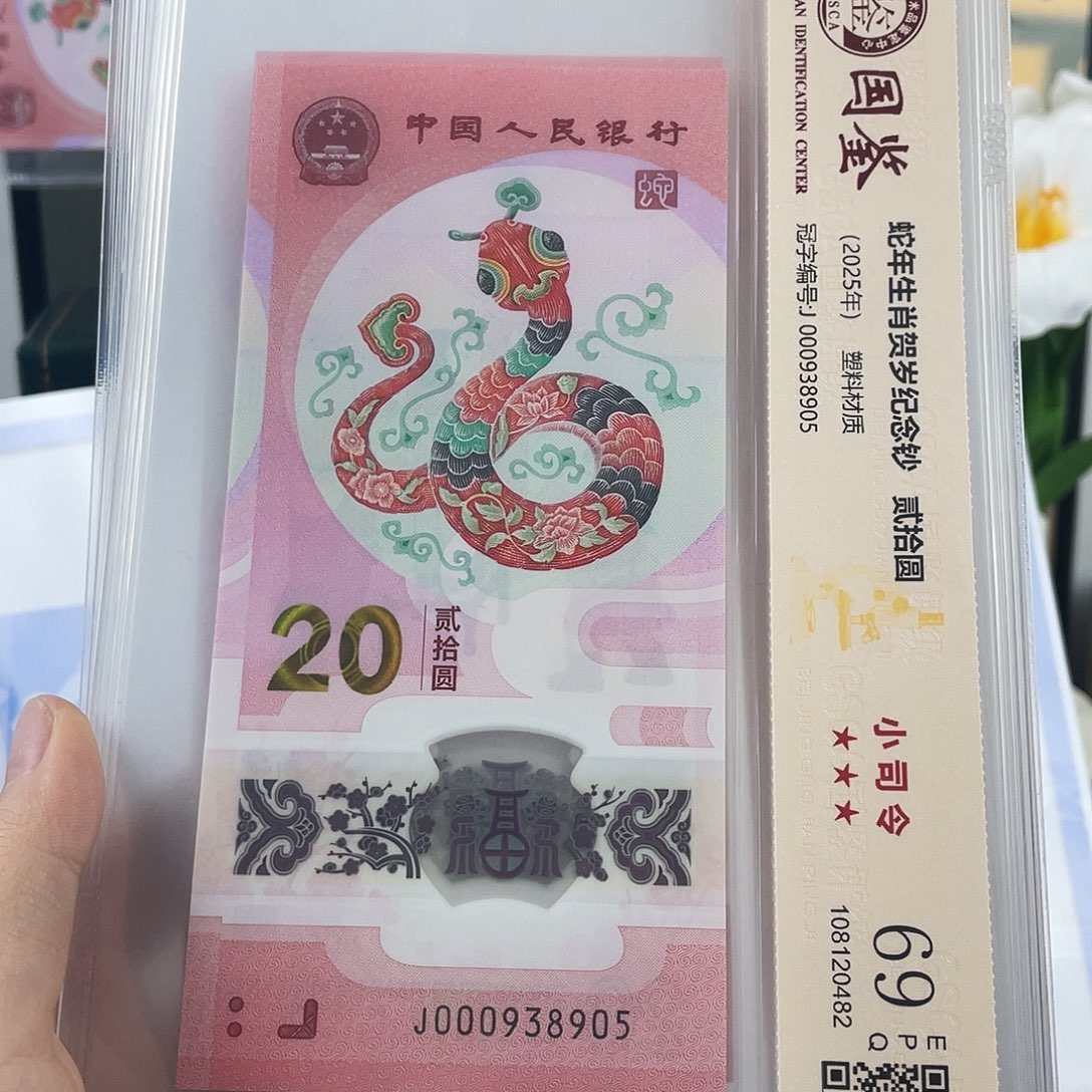 塑料蛇钞 小司令 无4.7