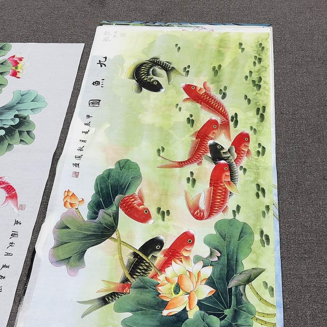 国画国画作品多次入选