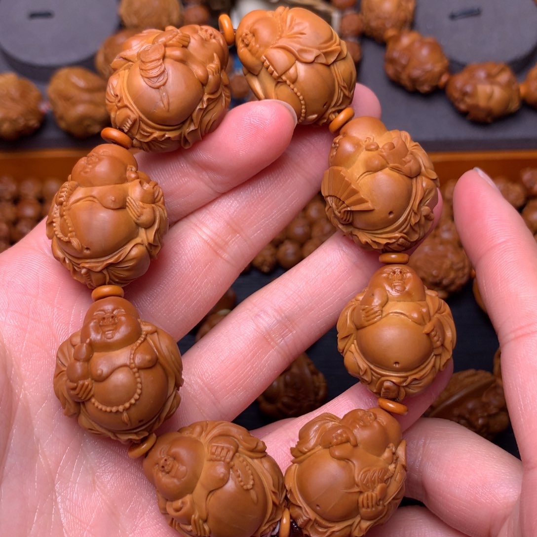 橄榄核手串/手链一****5弥勒