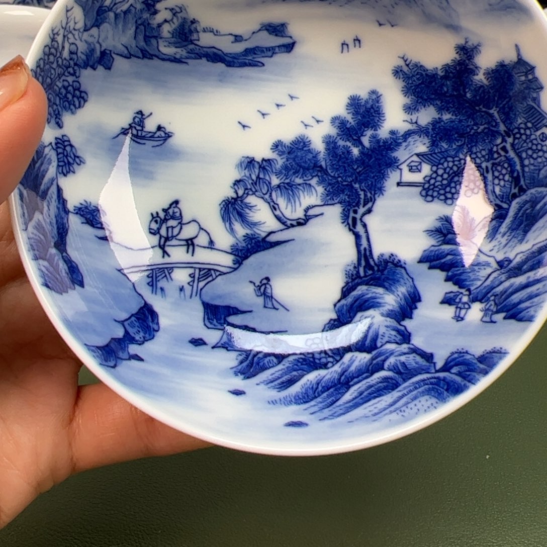 杯沙沙手工手绘茶具266