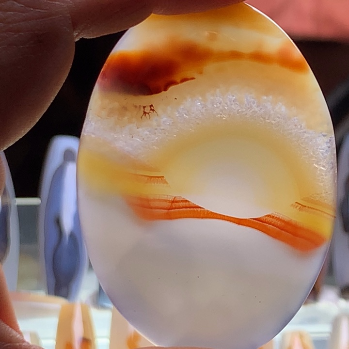 玛瑙/玉髓颈饰未镶嵌127