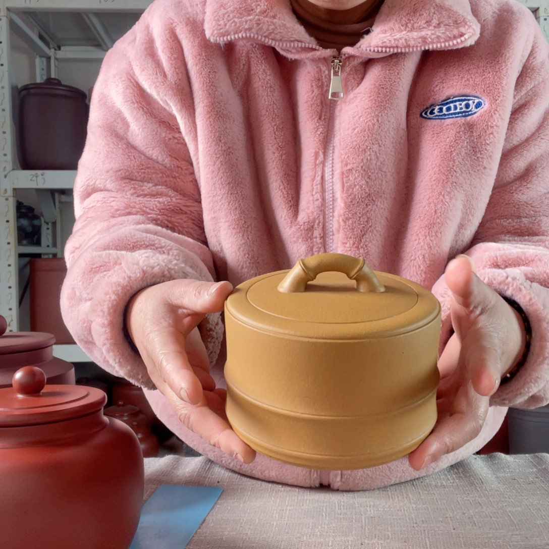 紫砂茶叶罐今天晚上