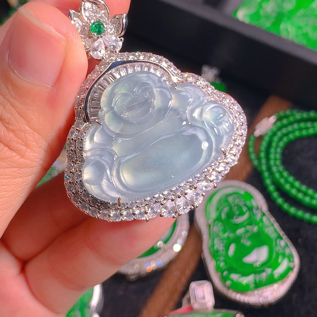 翡翠吊坠(不含链)未镶嵌