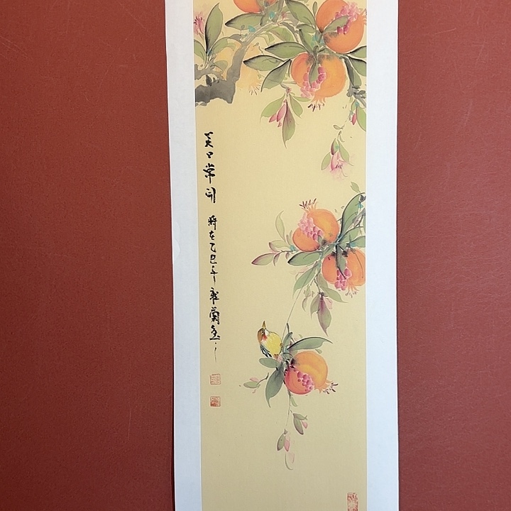 国画听兰老师花鸟