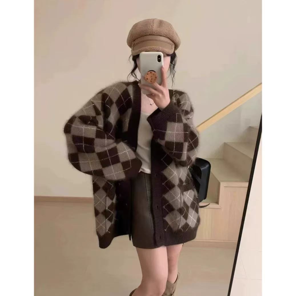 丽丽家~高奢美拉德大开衫