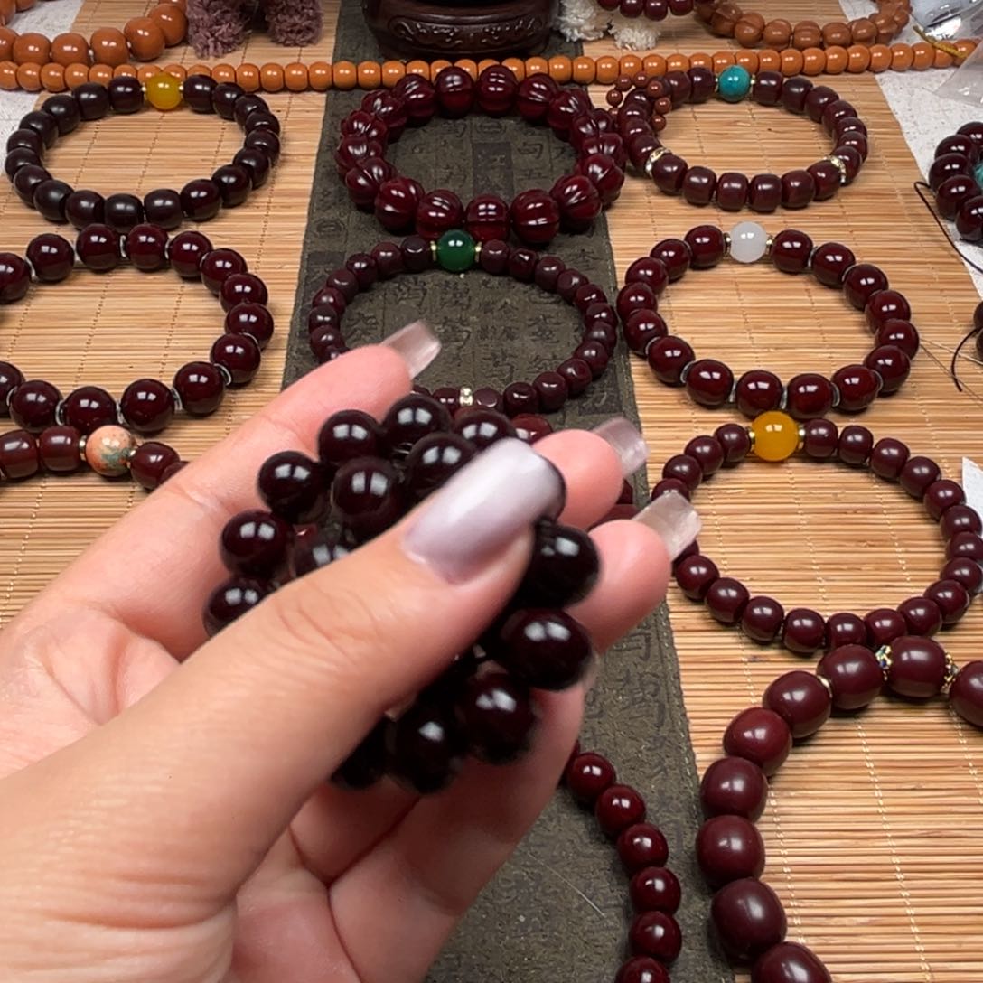 核桃手串/手链无***√算盘