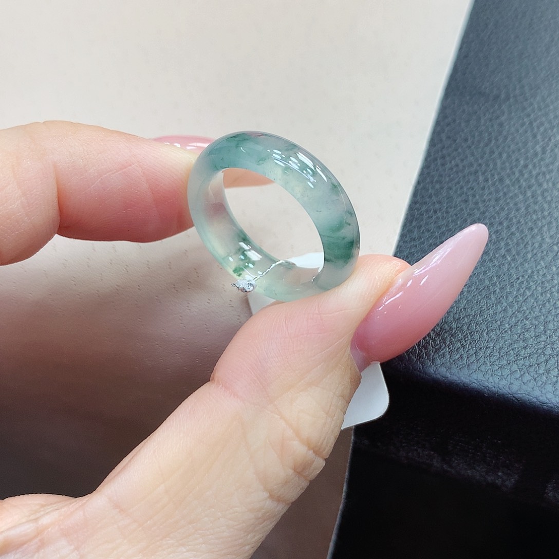 未镶嵌戒指翡翠14号