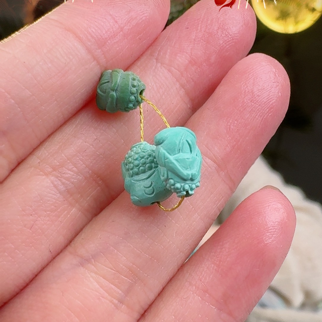 绿松石珠宝奇石未镶嵌