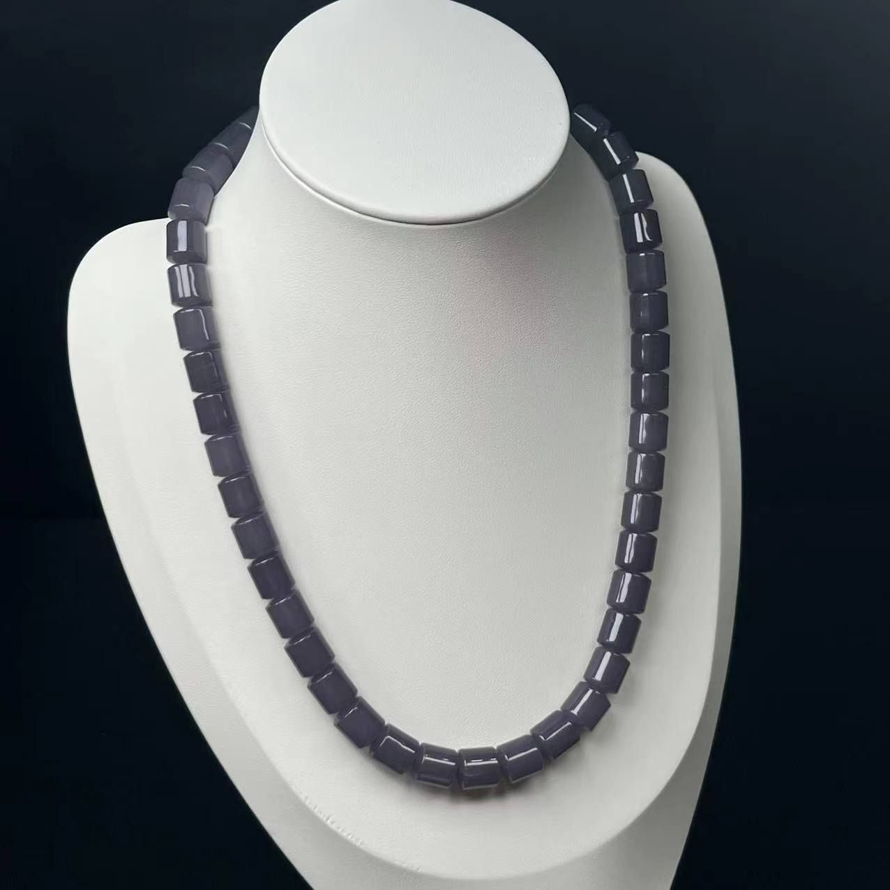 冰烟紫卡8m路路通项链-A2090