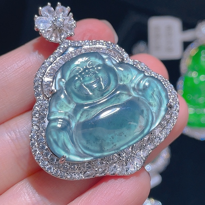 翡翠吊坠(不含链)未镶嵌