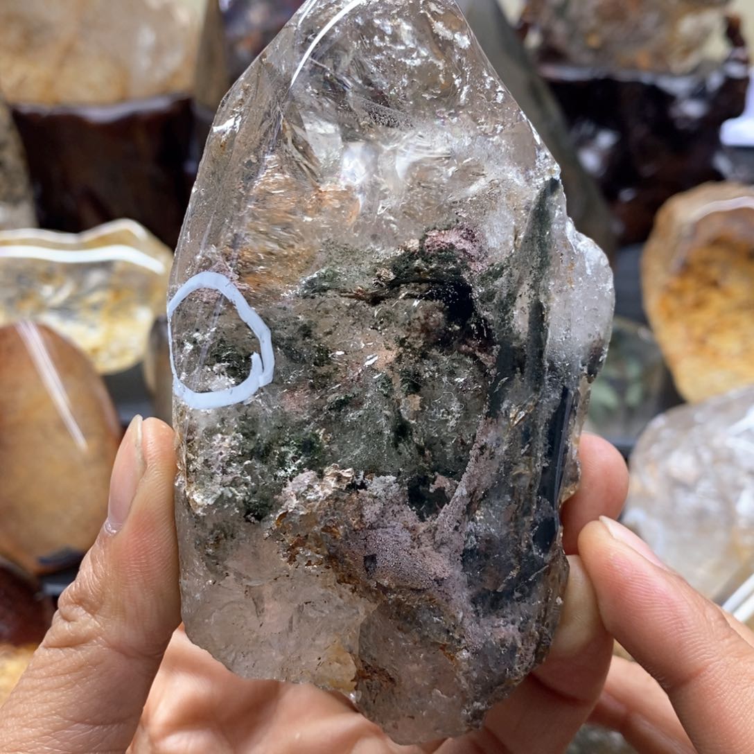 水晶水晶原石未镶嵌