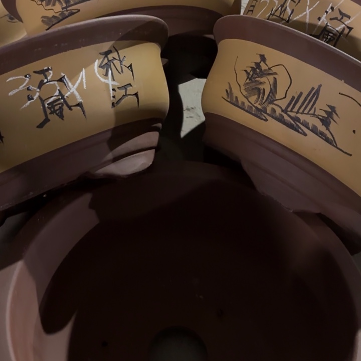 紫砂花盆110-5。       33-14。      