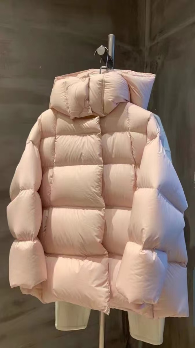 【小版SS专属】小版2025新款长款按扣鹅绒女装羽绒服女连帽款2822