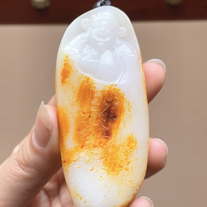 和田玉挂件未镶嵌F