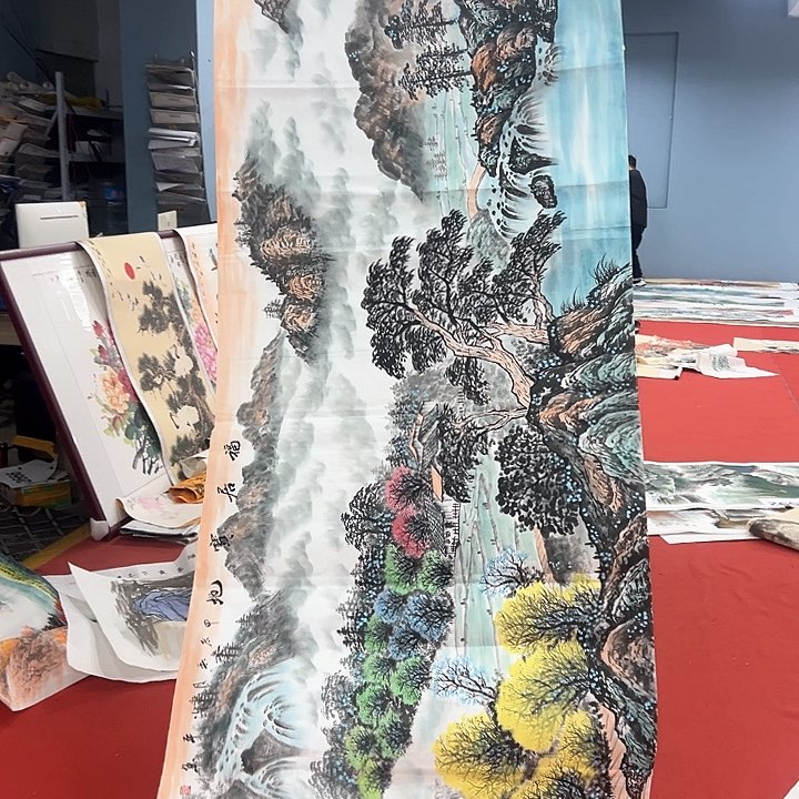 国画本人纯手绘作品欣赏