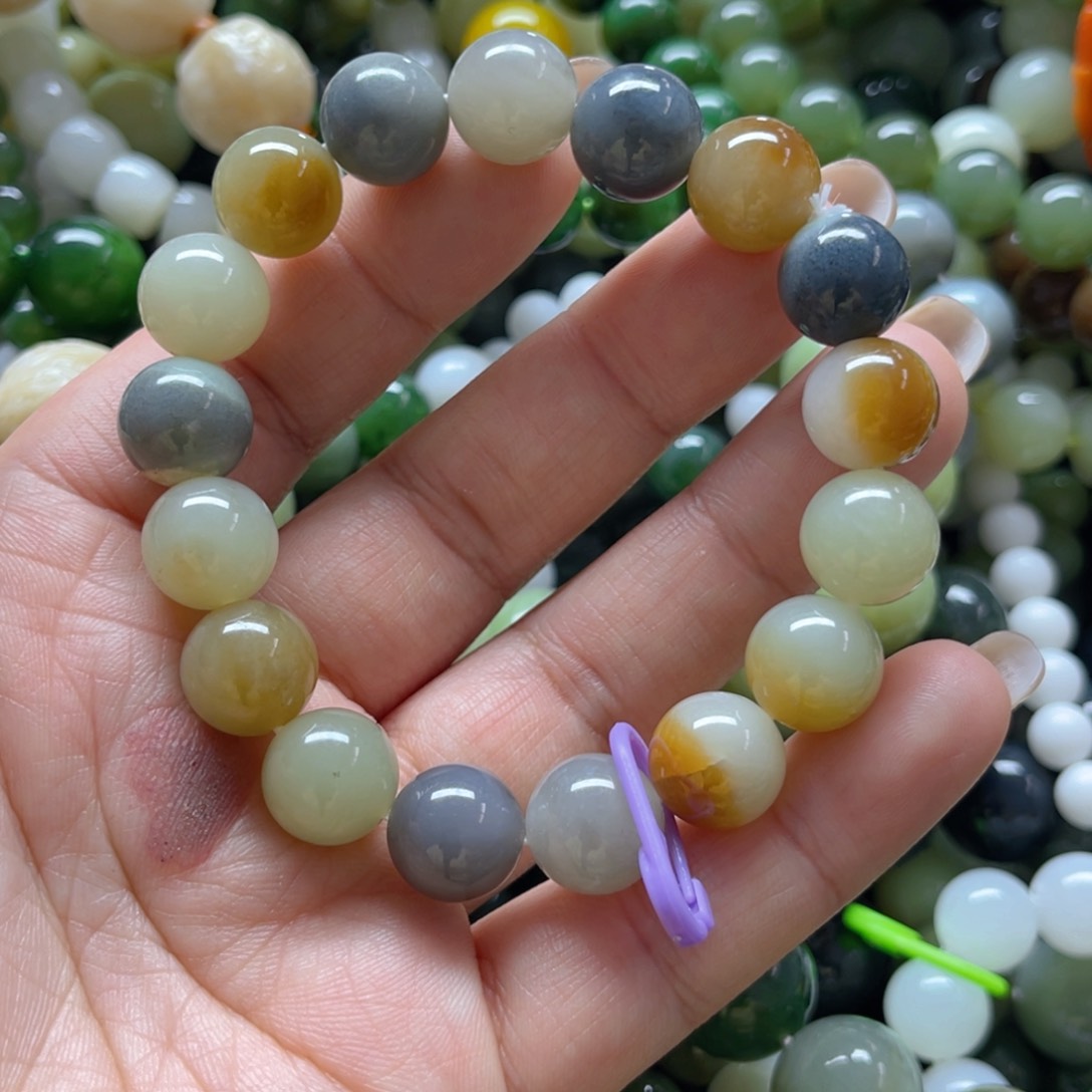 和田玉手链未镶嵌