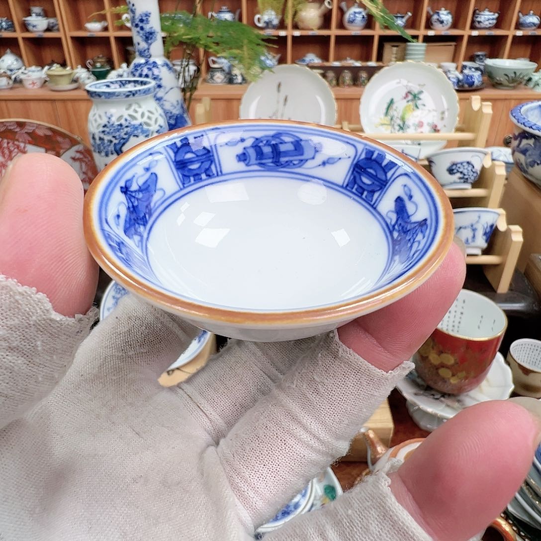 柴窑茶具茶杯茶壶盘子