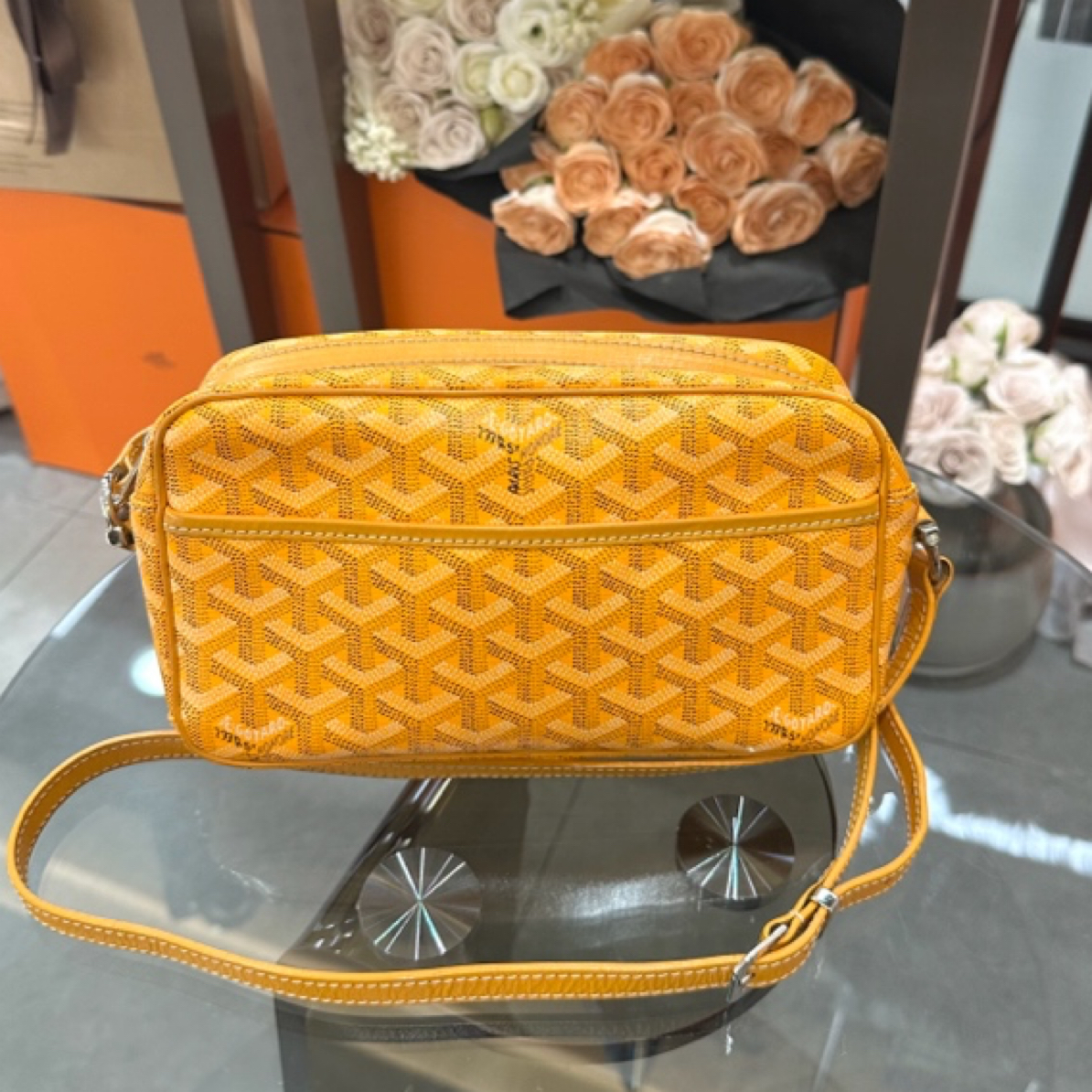 99新 Goyard Goyard相机包黄色 US592711