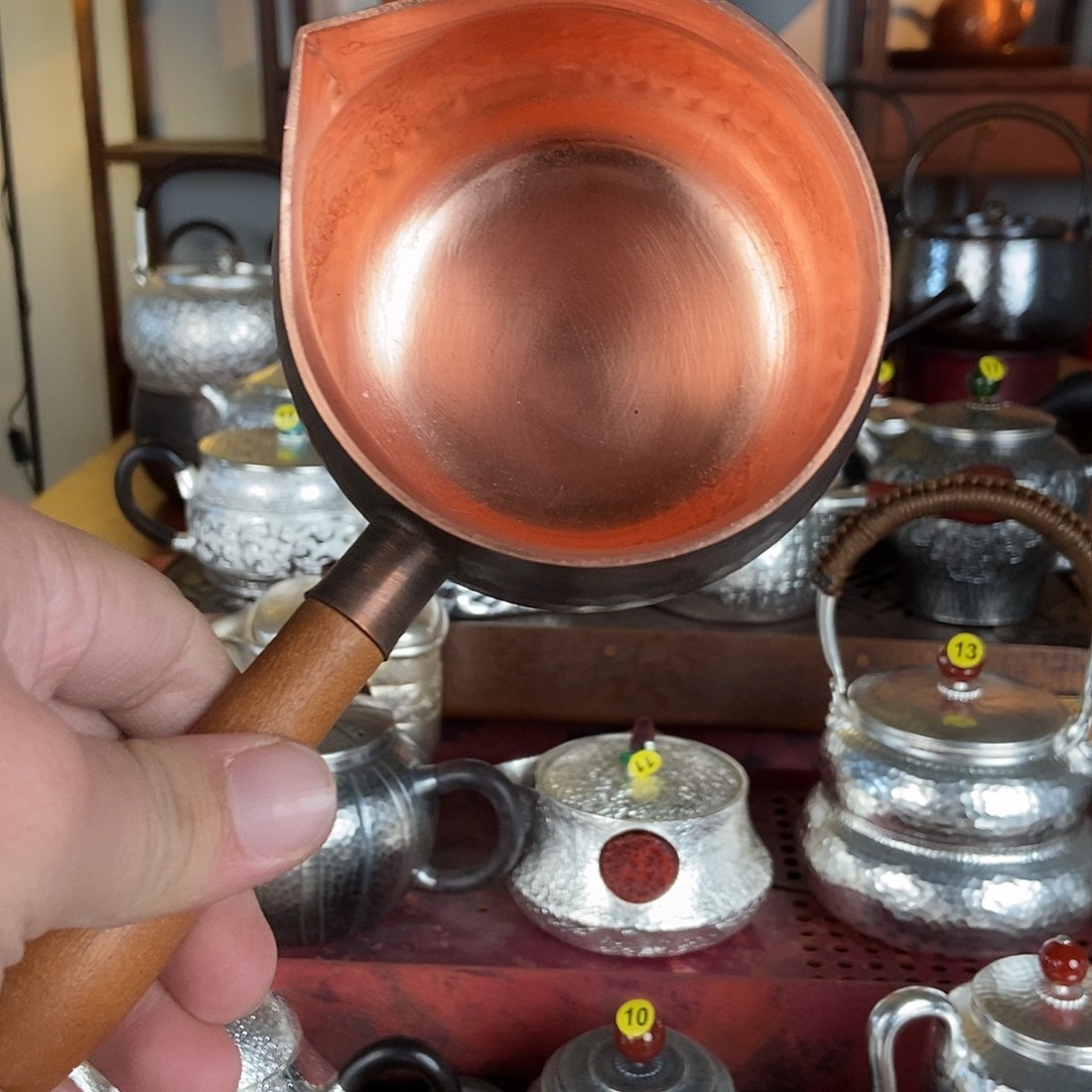 纯手工制作一铜壶制作