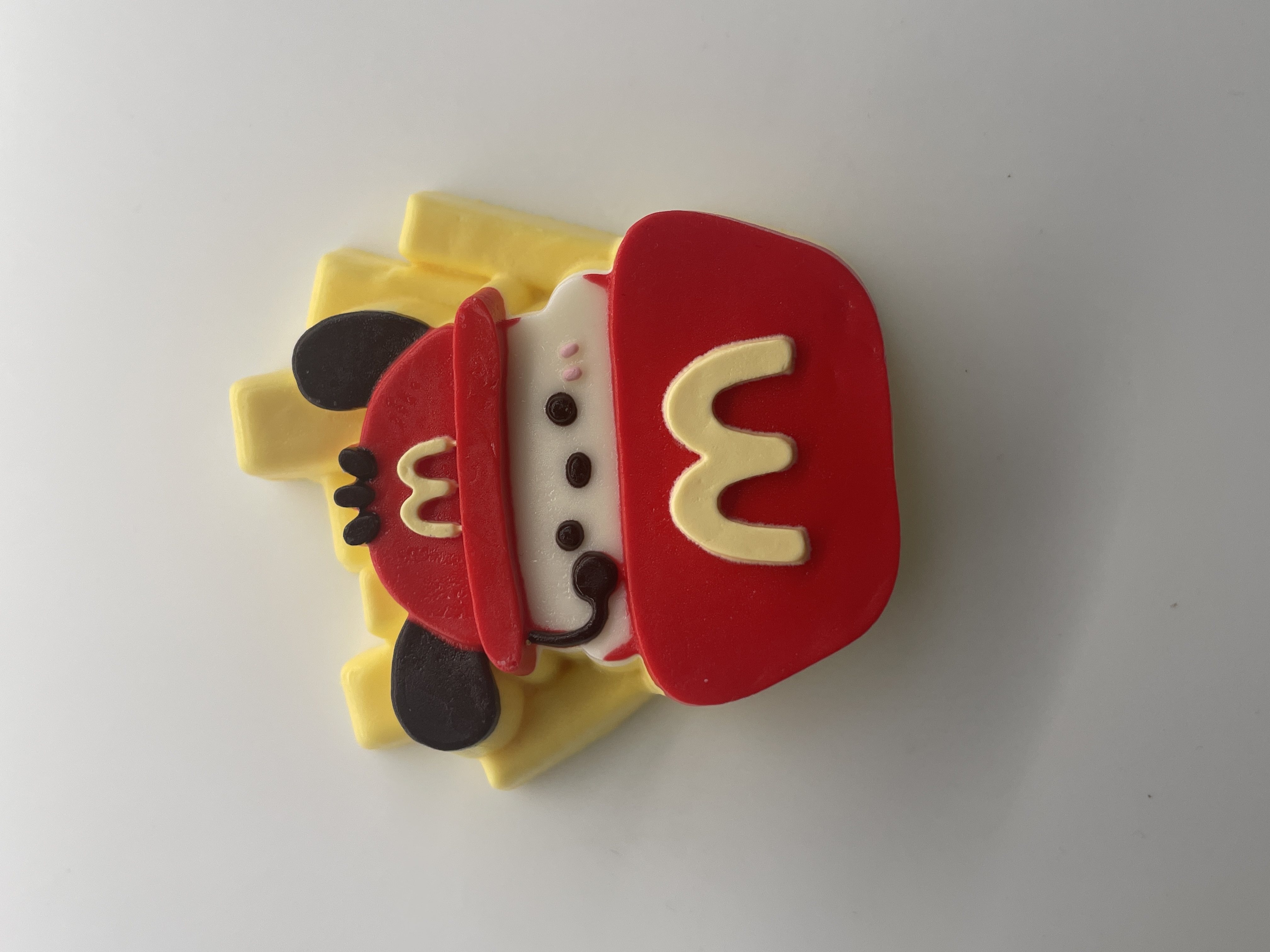 食品级硅胶纯手工制作捏捏-捏捏薯条帕恰狗捏捏（大瑕重瑕）