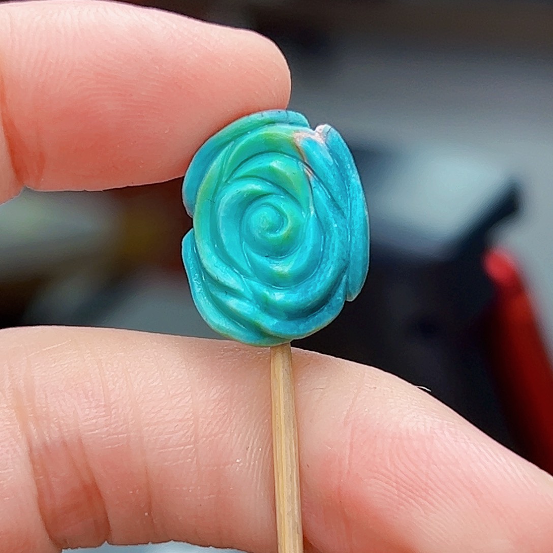 绿松石珠宝奇石未镶嵌