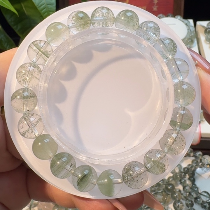 未镶嵌水晶手链绿幽灵