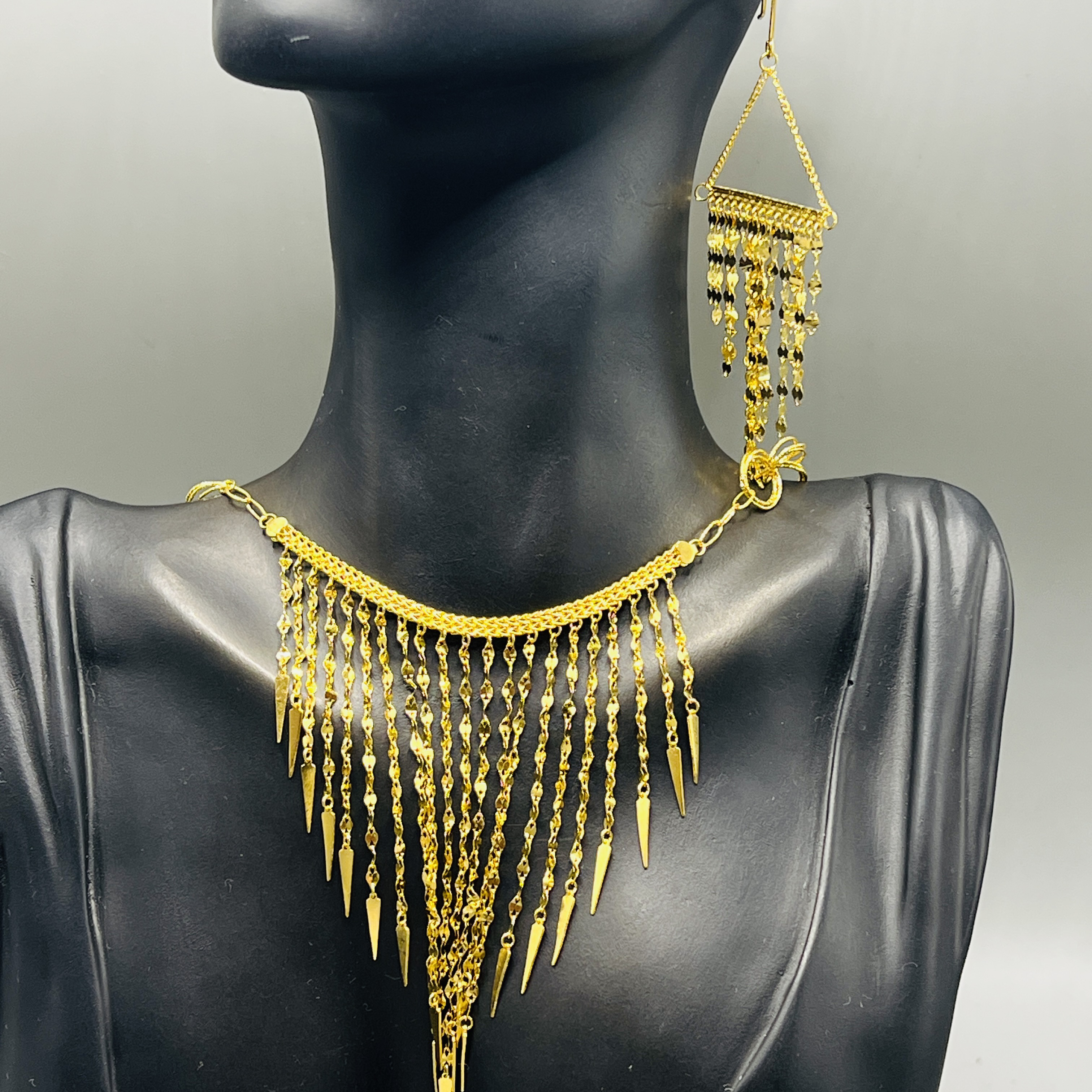 A播 24.54g足金999套链e