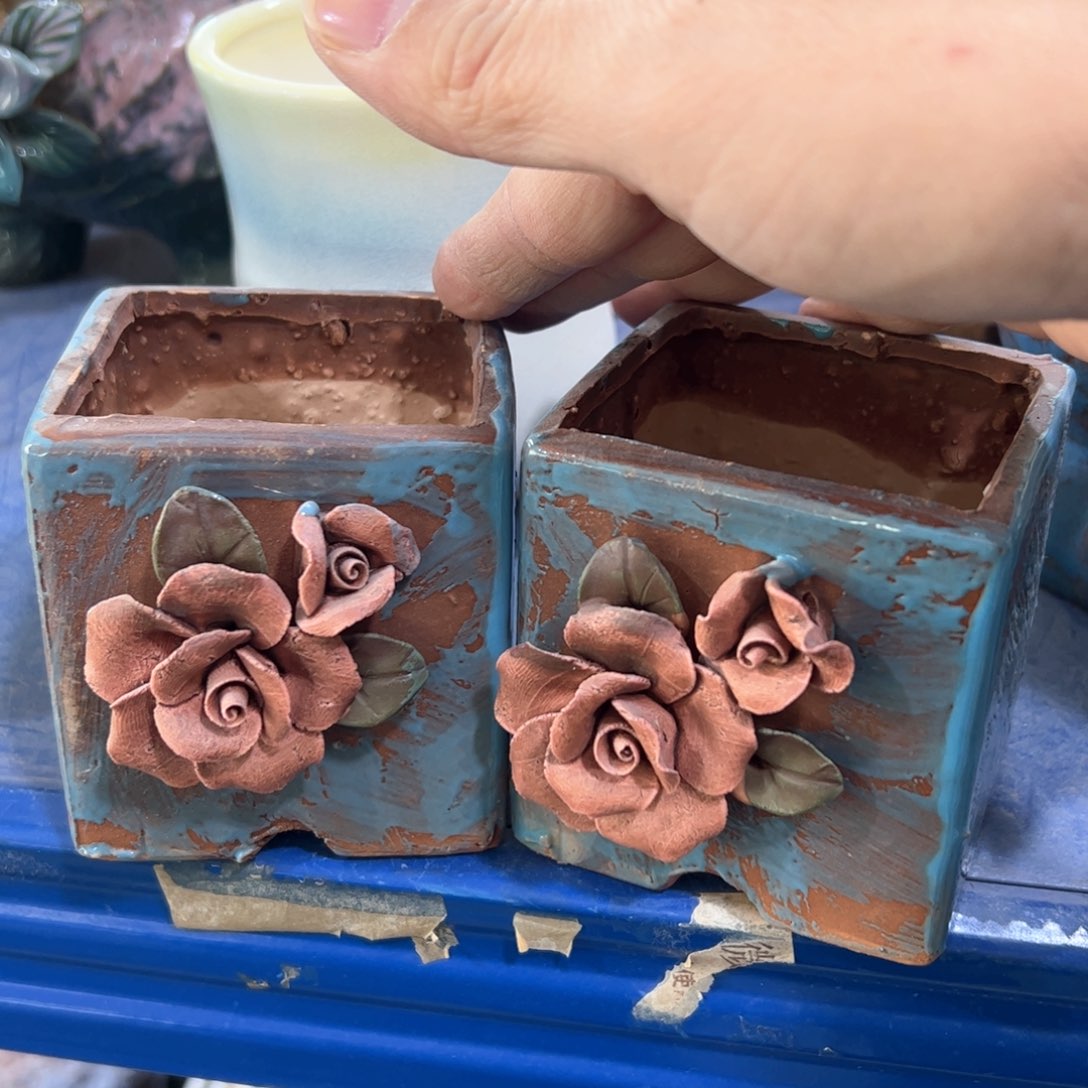 陶瓷多肉小花盆@@72