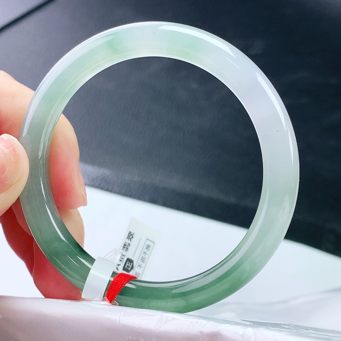 未镶嵌手镯翡翠55圈