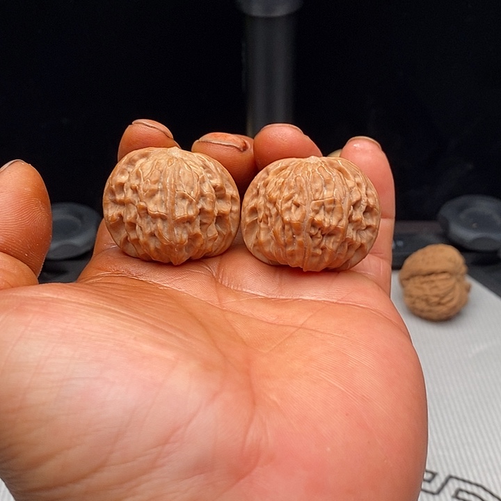 把件文玩核桃37尺磨盘