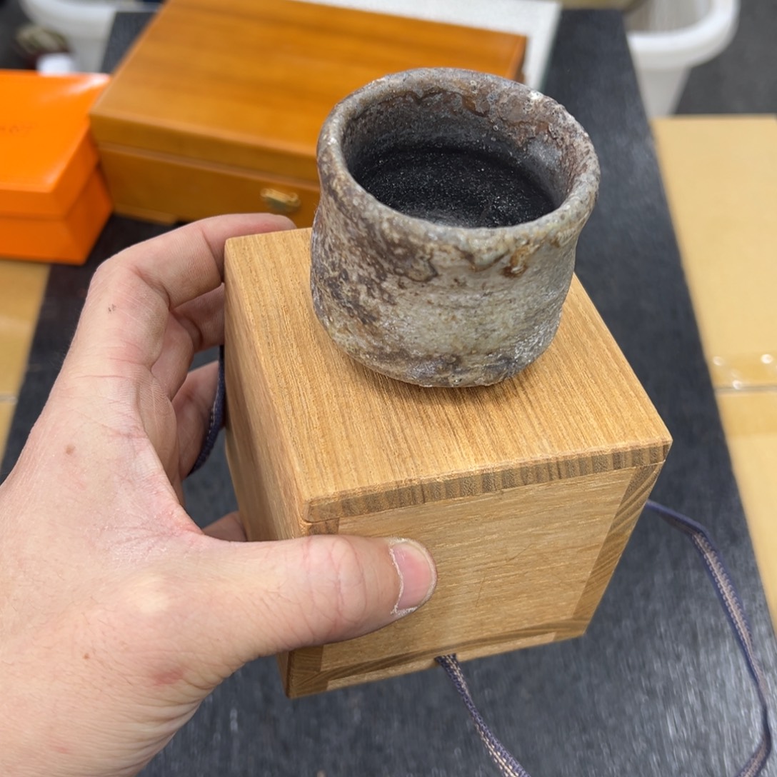 陶瓷日本中古工艺品摆件