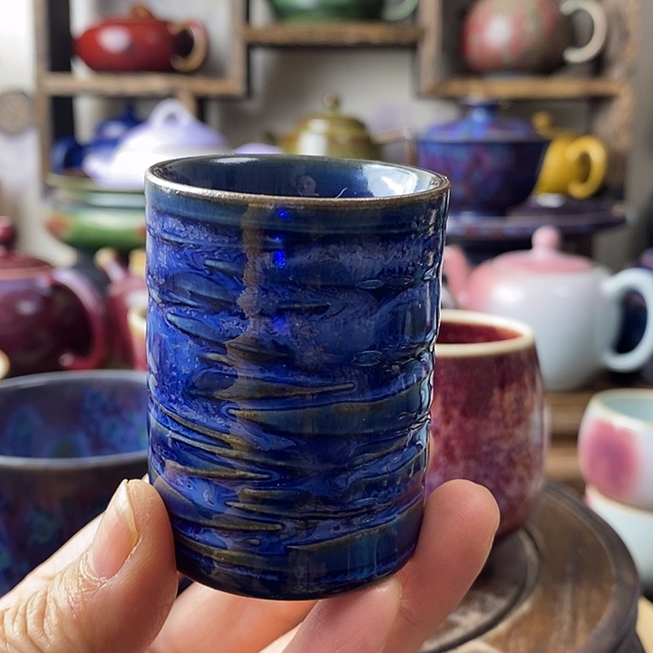 中国神后钧瓷茶具