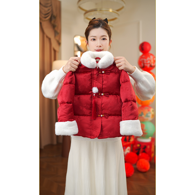 女童棉服2025冬季新款中大童儿童冬季加厚棉袄小女孩外套3935