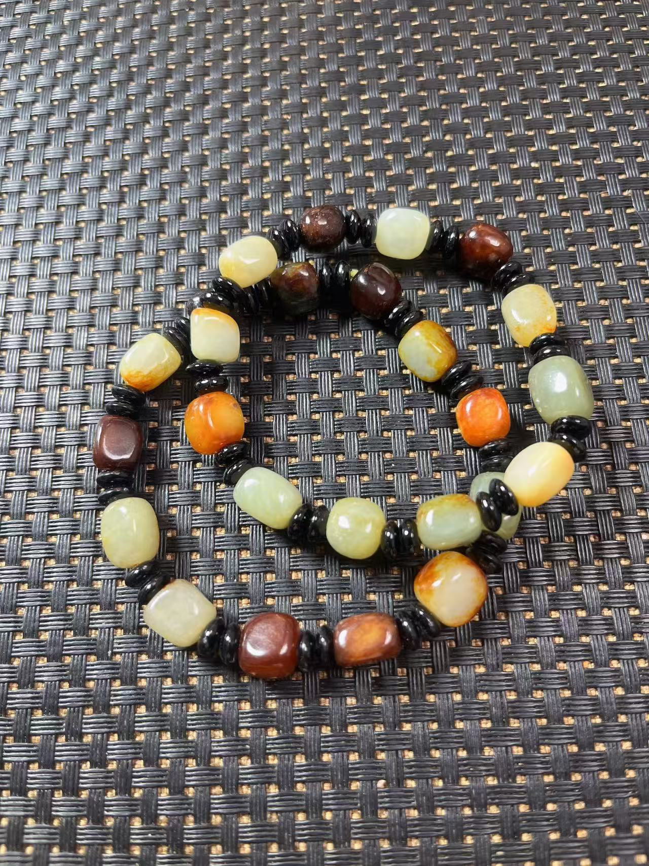 和田玉手串未镶嵌333【拍一发一】