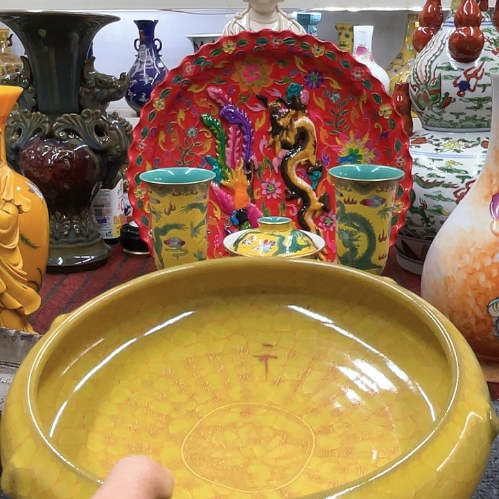 瓷片瓷器摆件瓷器摆件