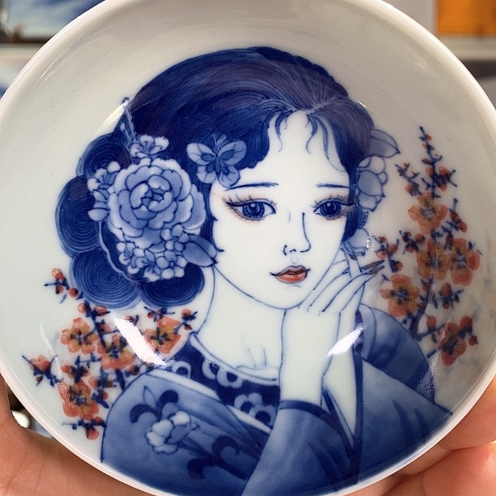 杯景德镇手工手绘陶瓷，高亮兴老师作品