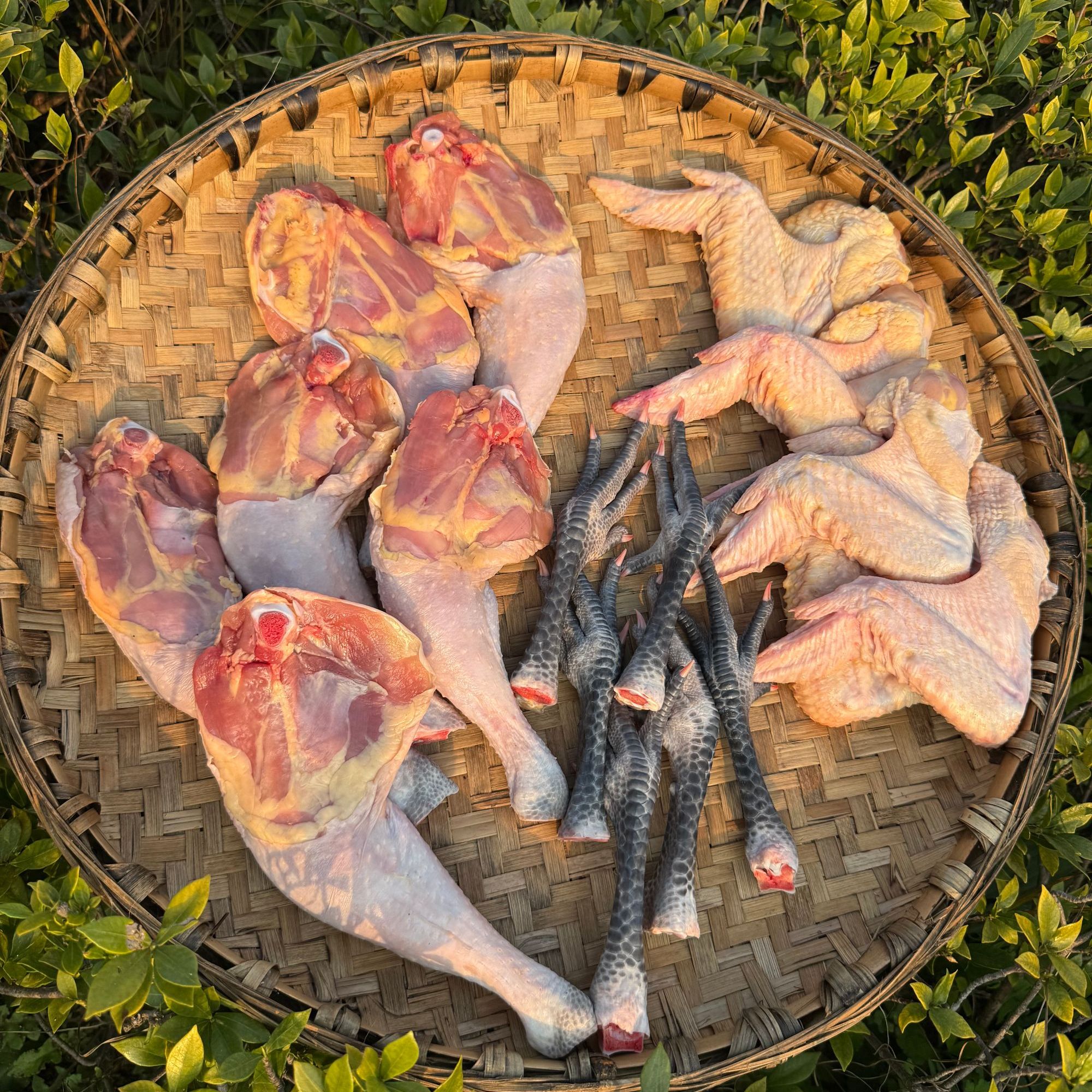 拍6个黑爪土鸡腿送6个土鸡翅 新鲜分割 速冻锁鲜 顺丰包邮