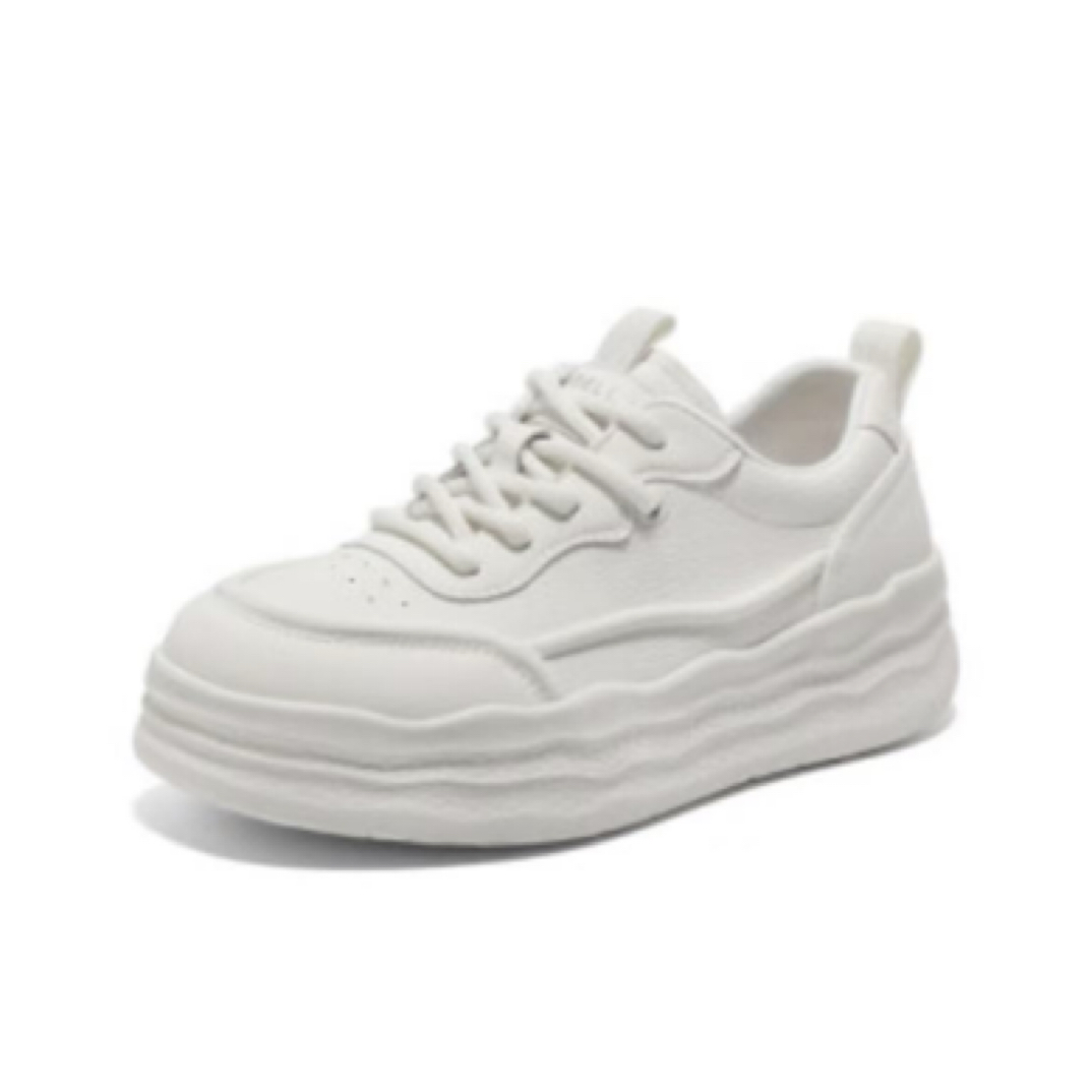 透气女鞋百搭夏季时尚雪地靴胶粘冬季潮流休闲鞋一脚蹬纯色