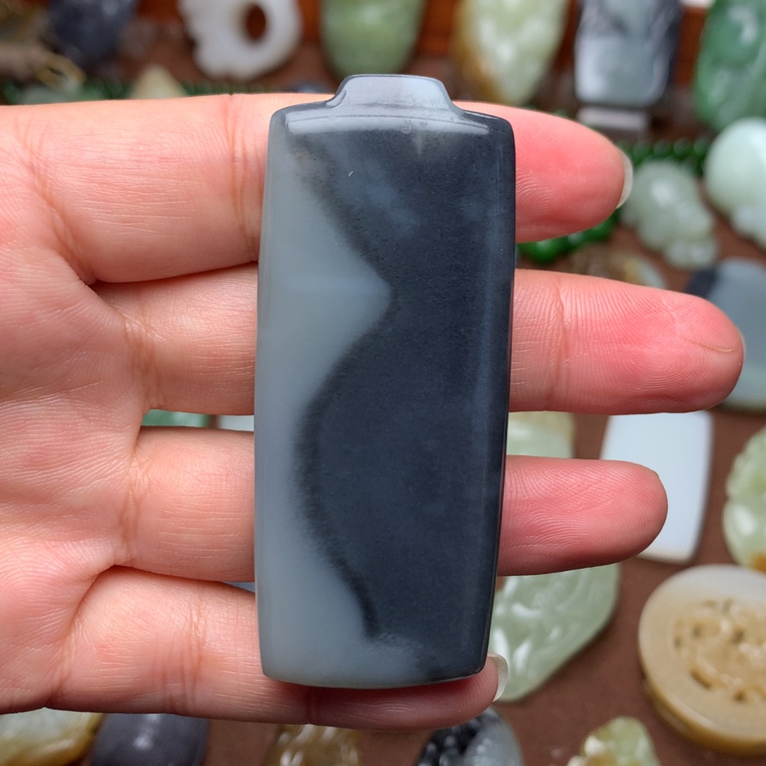 和田玉挂件未镶嵌