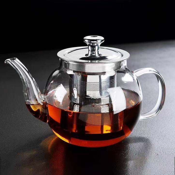 高硼硅耐高温玻璃茶具套装泡茶壶茶水分离小泡壶