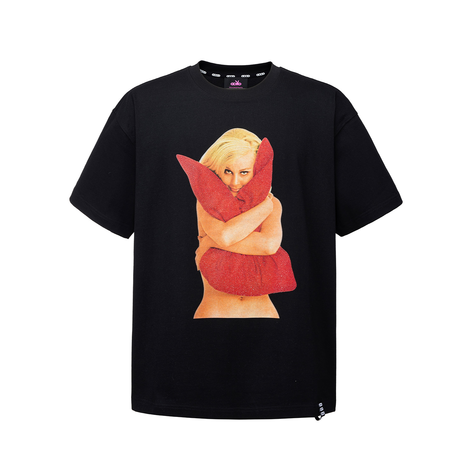 GB-GOODBRANDxPLAYBOY 2026SS 金发抱枕女郎logo轻奢时尚短袖