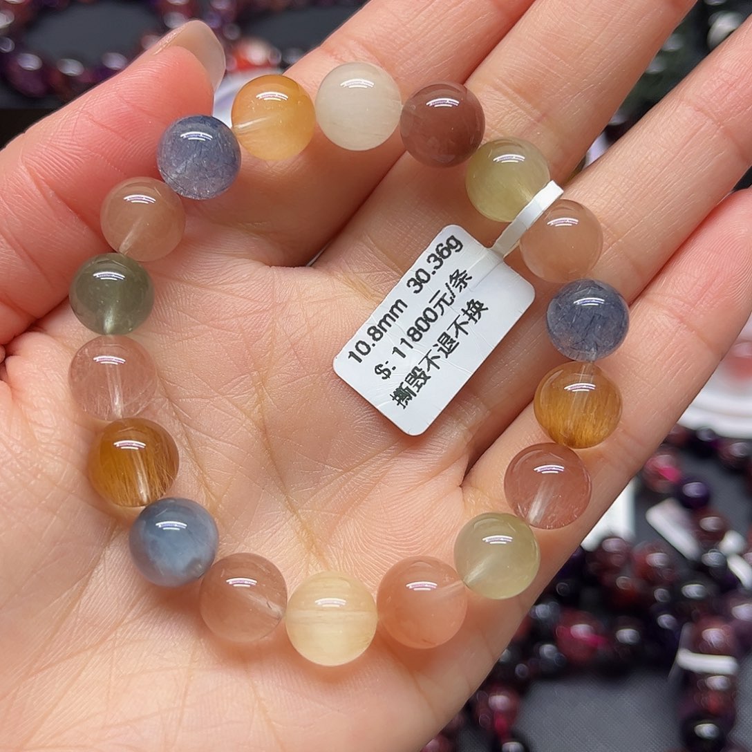 未镶嵌手链水晶手链