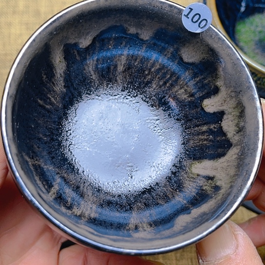 茶盏龙窑柴烧禅定器型8.3口径