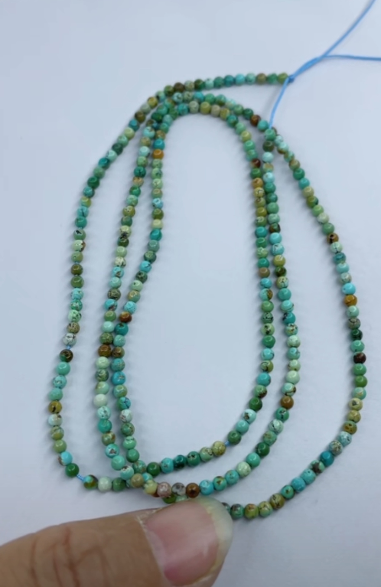 南红玛瑙松石米珠链